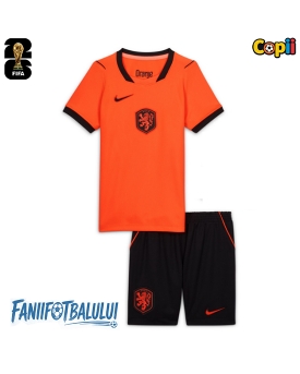 Țările de Jos Echipament de Fotbal Replică Mondial 2026 Copii Acasa (+ Șorturi)